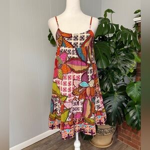 100% Cotton Postella multiple color dress size P (armpit 15” stretch to17”)